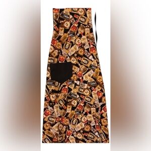 Very Nice Barbecue Apron with Tequila Theme Fabric